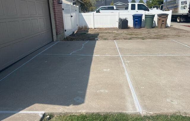 Concrete Driveway Lifting, Leveling and sealing in Salt Lake City, Utah - After Photo