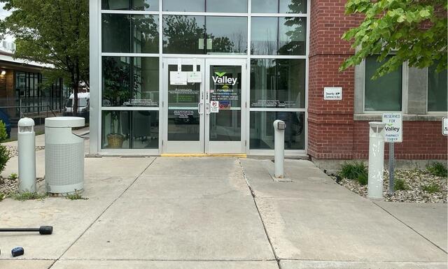 North Valley Commercial Concrete lift, Level and Seal in Salt Lake City - Before Photo