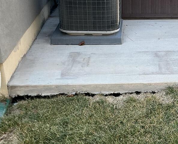 PolyLevel Void Filling and Concrete Slab Stabilization in American Fork, UT - Before Photo