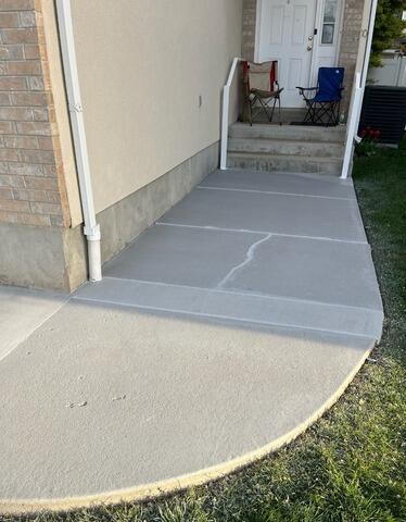 Concrete Lifting, Leveling, and Joint Sealing in Layton, UT - After Photo