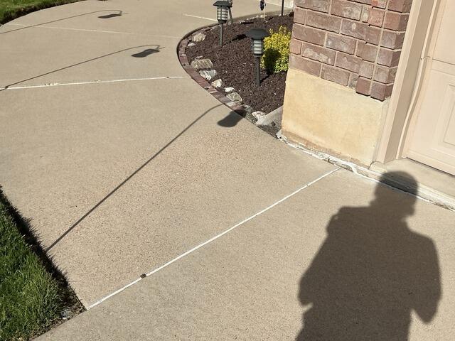 Concrete Leveling and NexusPro Joint Sealing in Layton, UT - Before Photo