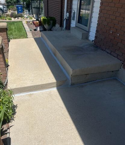 Concrete Leveling and Joint Sealant Repair in West Valley City, UT - After Photo