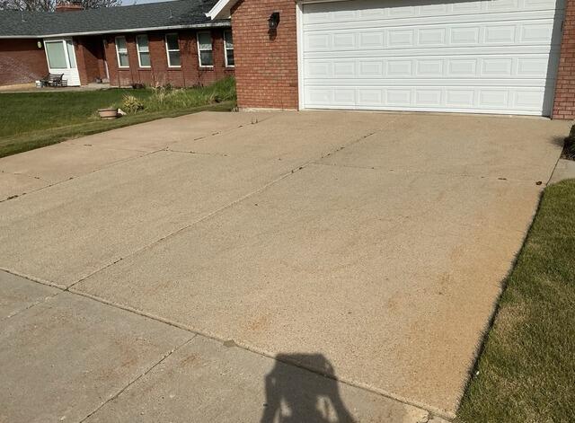 Concrete Driveway Repair with Crack and Joint Sealant in Bountiful, UT