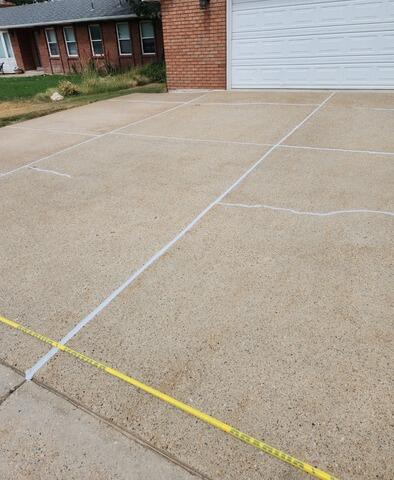 Concrete Driveway Repair with Crack and Joint Sealant in Bountiful, UT