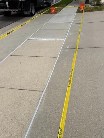 Concrete Driveway Repair and Joint Sealant Installation in South Jordan, UT