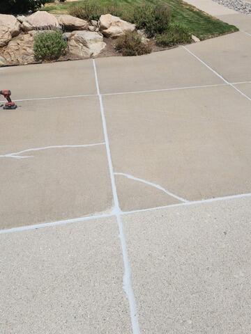 Concrete Driveway Repair, Leveling & Joint Sealant in Farmington, UT - After Photo