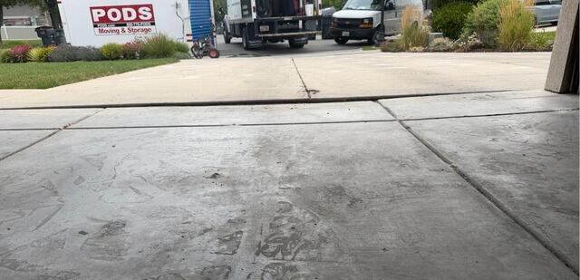 Garage Floor & Driveway Transition Concrete Leveling in South Jordan, UT