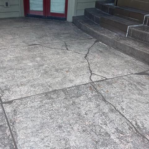 Concrete Patio Leveling & Crack Repair in Park City, UT