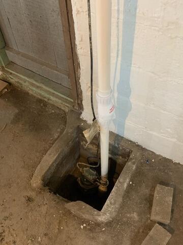 Upgraded Sump Pump Installation in Buffalo, NY