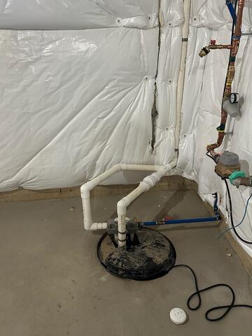 Complete Sump Pump System Upgrade in Grand Island, NY