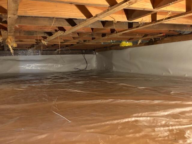 Cold and Damp Crawl Space Transformed in East Aurora, NY - After Photo