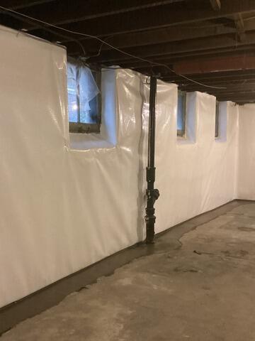 Complete Basement Waterproofing Transformation in Buffalo, NY - After Photo