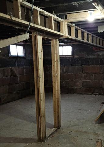 Floor Stabilized in Historic Home in Rush, NY