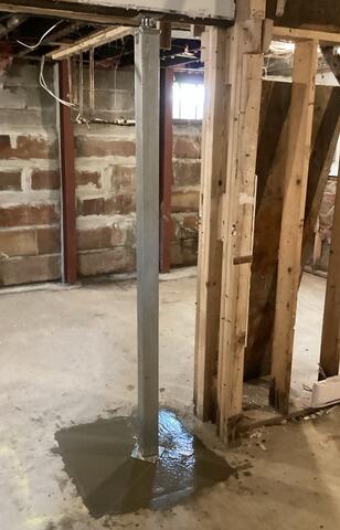 Floor Stabilized in Historic Home in Rush, NY