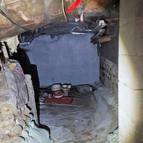 Sump Pump and Waterproofing System Installed in Livonia, NY - Before Photo