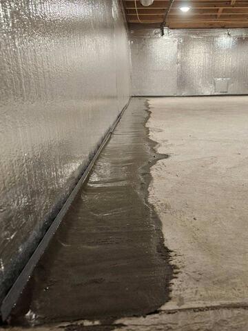 Rochester, NY Crawl Space Waterproofed and Insulated - After Photo