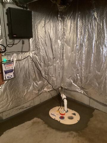 Sump Pump System in Buffalo, NY Upgraded - After Photo