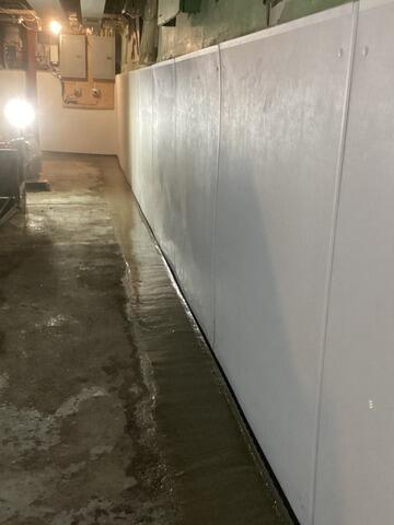 Wet Basement in Buffalo, NY Gets Waterproofed