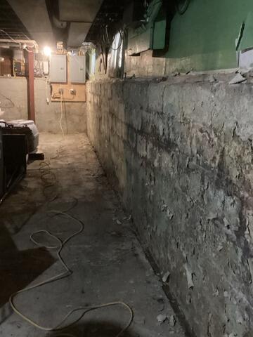 Wet Basement in Buffalo, NY Gets Waterproofed