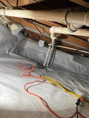 Rochester, NY Crawl Space Gets Encapsulated - After Photo