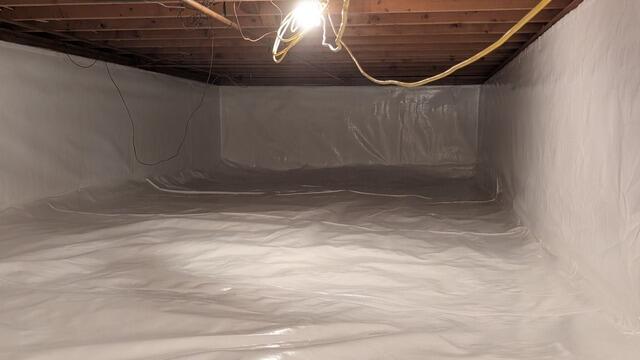 Crawl Space Waterproofing Project Completed in Lockport, NY