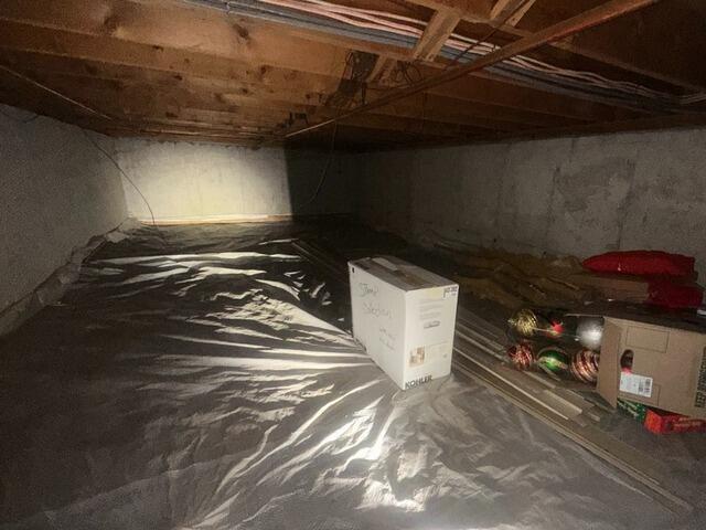 Crawl Space Waterproofing Project Completed in Lockport, NY