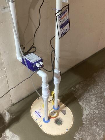Sump Pump Upgrade in Tonawanda, NY
