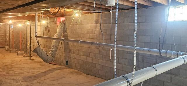 Collapsed Wall Rebuilt in Clarence Center, NY