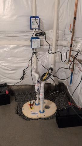 Sump Pump Upgrade in Sanborn, NY - After Photo