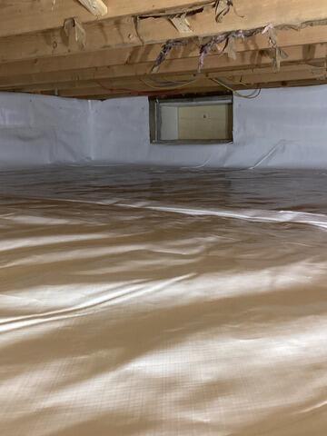 Crawlspace Transformation in Hamburg, NY - After Photo