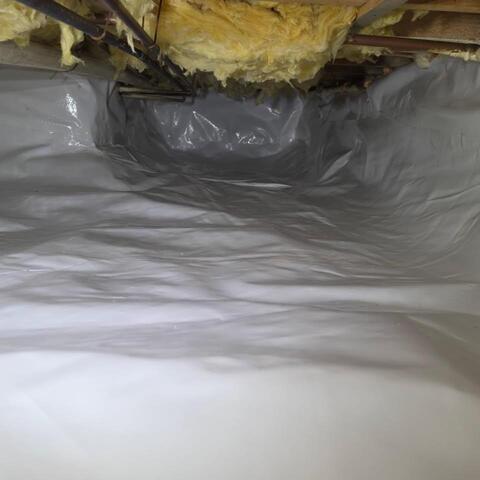 Crawl Space Waterproofing Solution Installed in Angola, NY