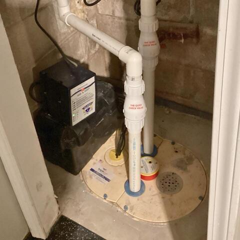 Sump Pump Upgrade in Spencerport, NY - After Photo