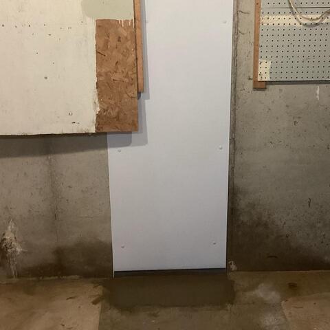 Basement Wall Crack Repaired in Middleport, NY - After Photo