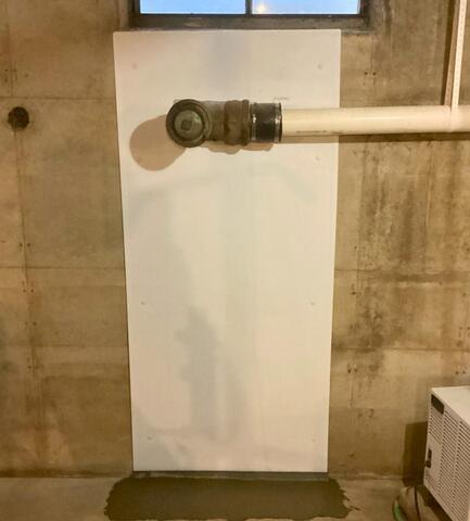 Basement Wall Crack in Clarence, NY Repaired