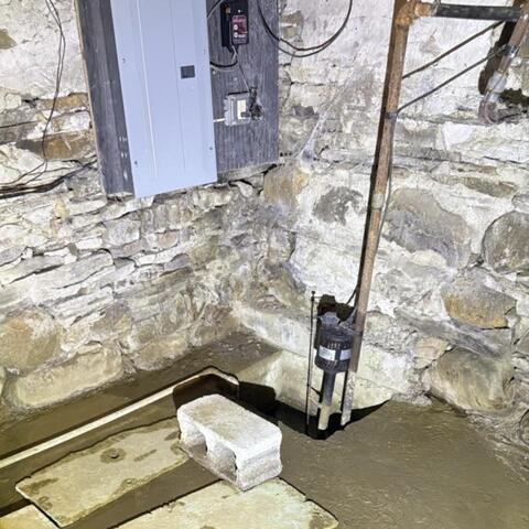 Sump Pump Upgrade in Fredonia, NY Basement