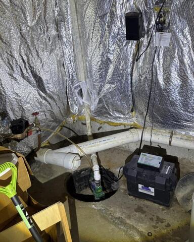 Perfect Space For a Powerful New Sump Pump In a Getzville, NY Basement - Before Photo