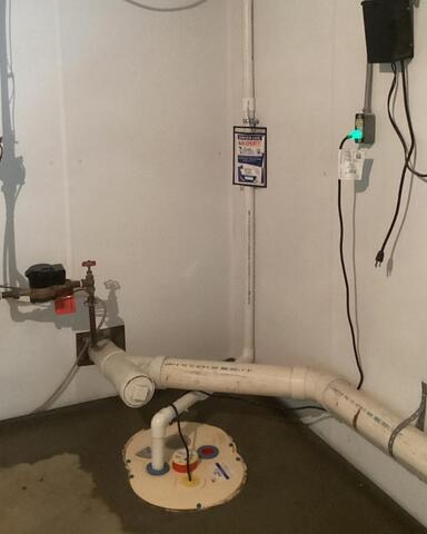 Perfect Space For a Powerful New Sump Pump In a Getzville, NY Basement - After Photo