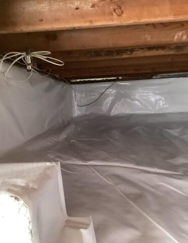 Crawl Space in Rochester, NY Struggling With Water Finds Relief - After Photo