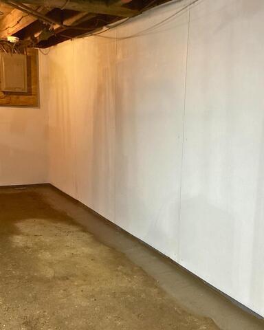 Water Seepage Struggles in a Springville, NY Basement Solved - After Photo