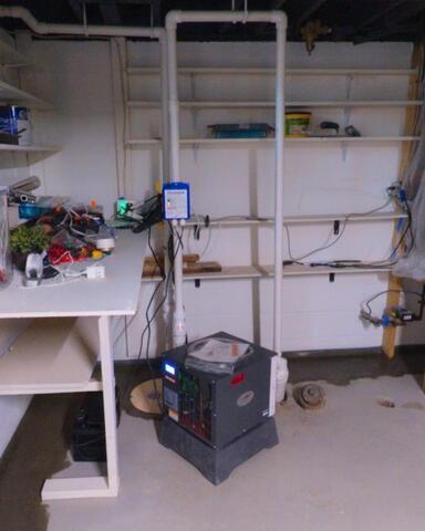 Two New Systems Added to Help a Wet, Struggling Basement in Rochester, NY - After Photo