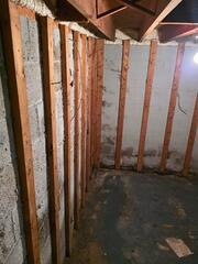 Basement Waterproofing System Installed in Henrietta, NY