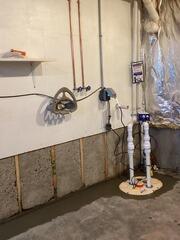 Wet Basement Waterproofed in Barker, NY
