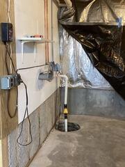 Wet Basement Waterproofed in Barker, NY