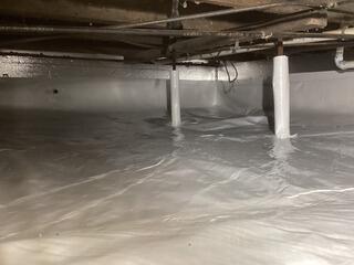 Crawl Space Restored in Clarence, NY