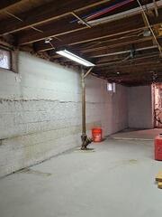 Wall Stabilized and Waterproofed in Rochester, NY