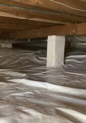 Dirty Crawl Space Encapsulated in Pittsford, NY