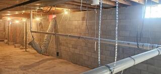 Collapsed Wall Rebuilt in Clarence Center, NY