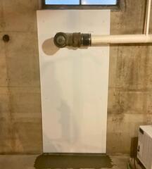 Basement Wall Crack in Clarence, NY Repaired