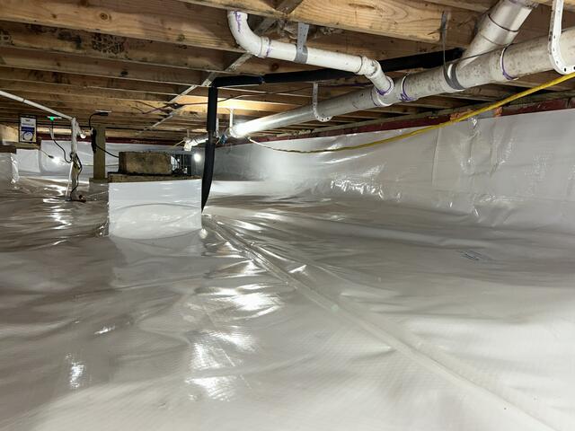 Encapsulating a Crawlspace in New Castle, DE