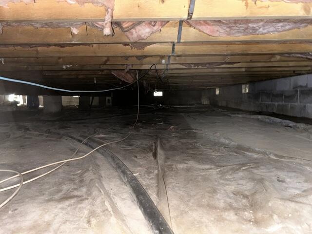 Crawlspace Encapsulation in Salisbury, MD - Before Photo